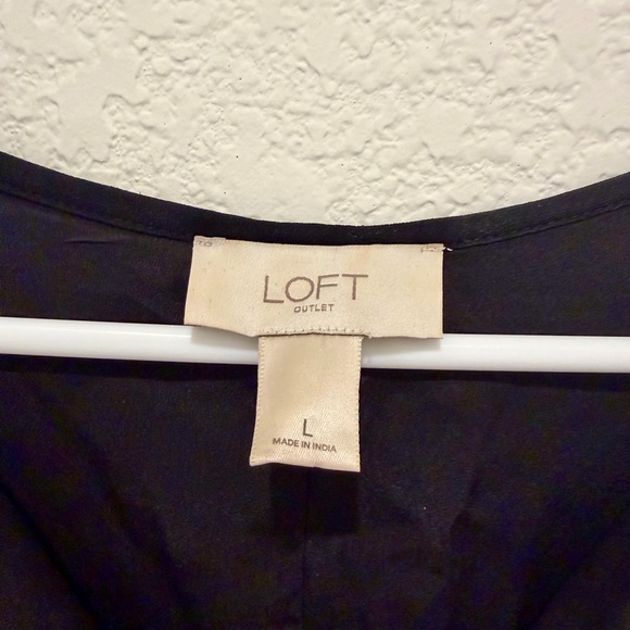 LOFT Floral Sleeveless Dress - Picture 3 of 7